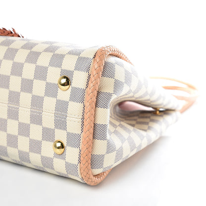 Louis Vuitton Damier Azur Propriano Rose Ballerine 10 of 17