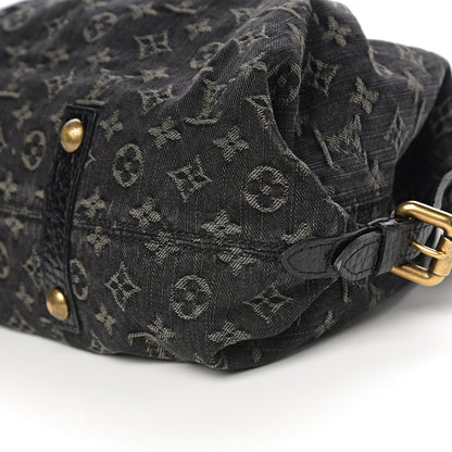 Louis Vuitton Denim Neo Cabby MM Black 10 of 10