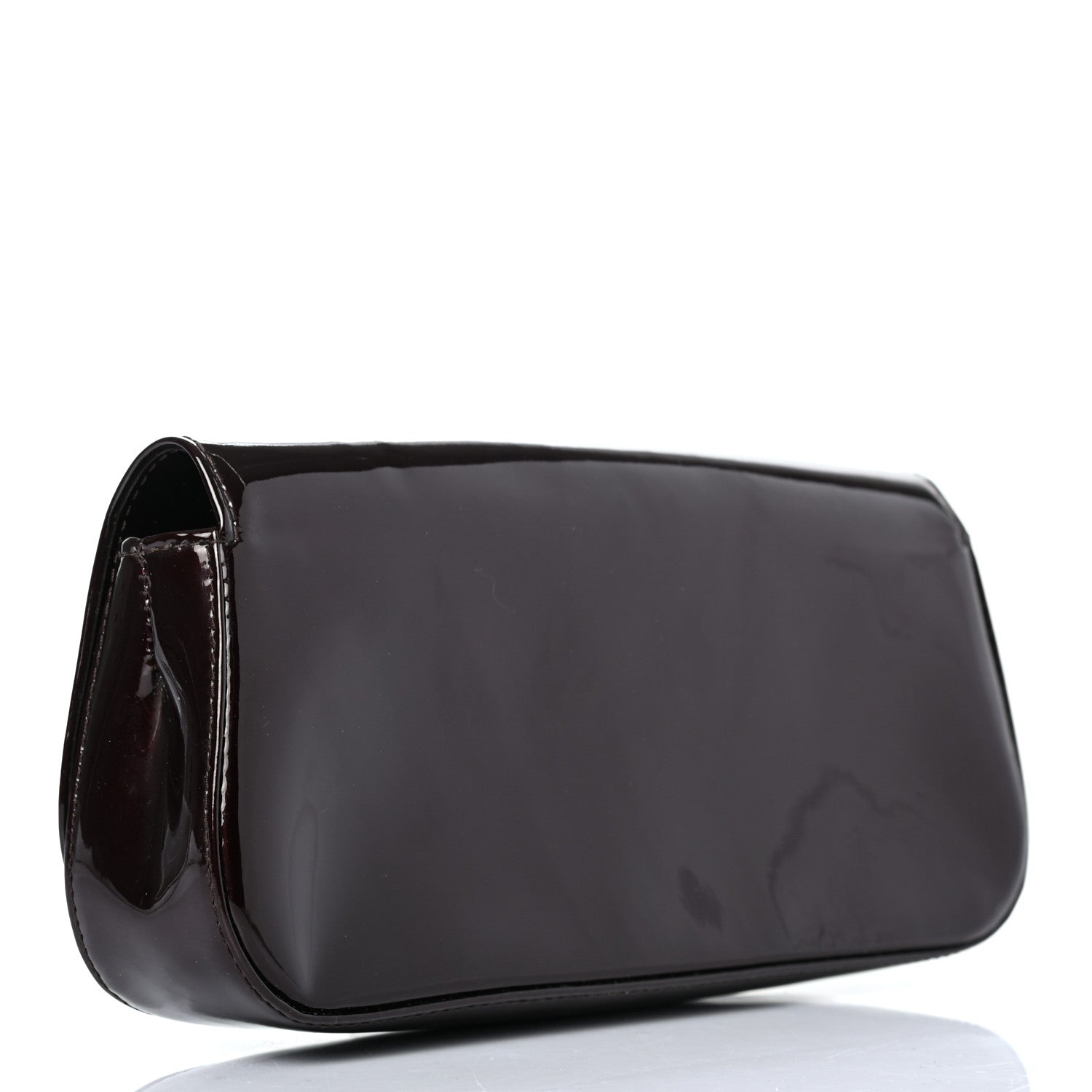 Louis Vuitton Patent Sobe Clutch Amarante 3 of 7
