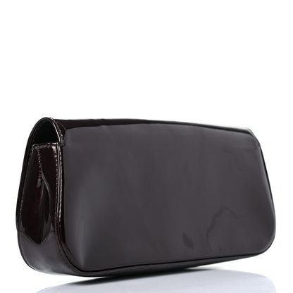 Louis Vuitton Patent Sobe Clutch Amarante 3 of 7