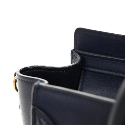 Celine Smooth Calfskin Nano Luggage Ink 11 of 15