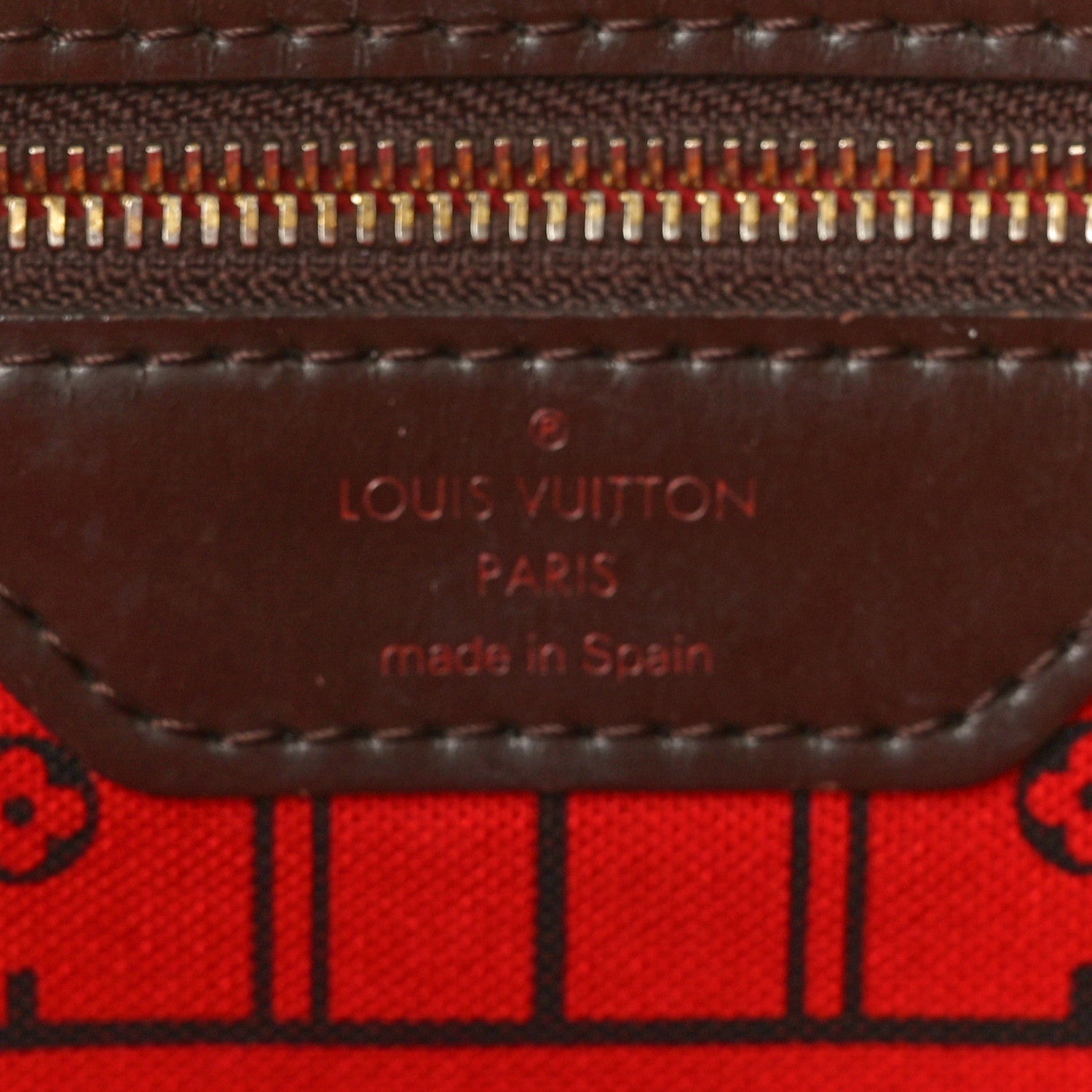 Louis Vuitton Damier Ebene Neverfull MM 6 of 12