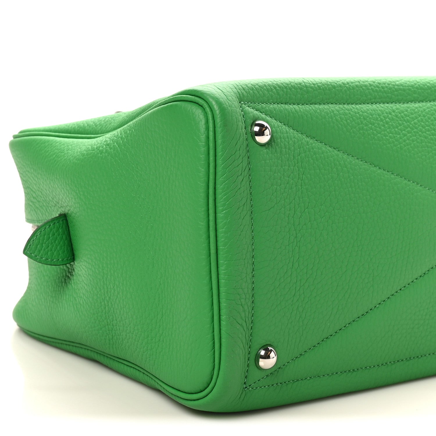 Hermes Taurillon Clemence Victoria II 35 Bambou 9 of 10