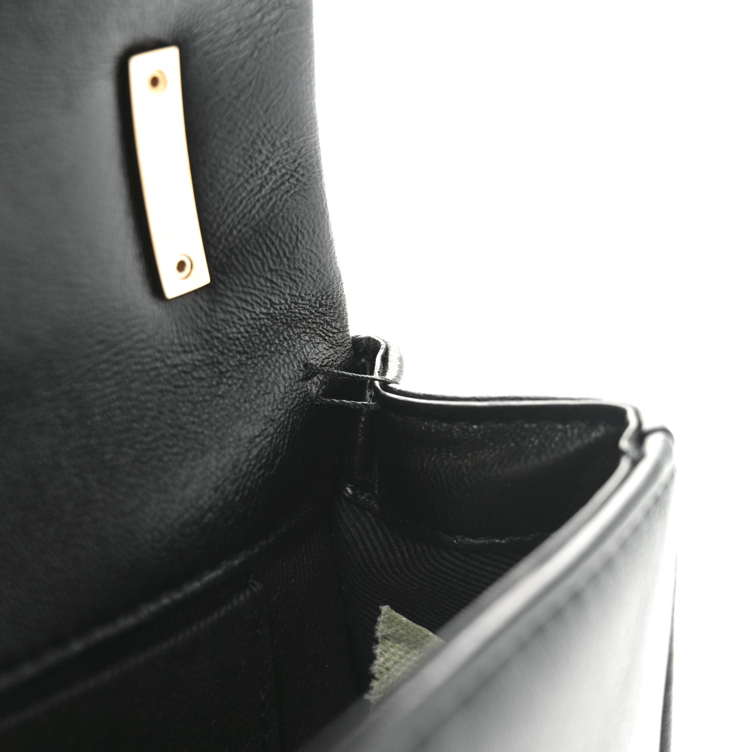 Burberry Lambskin Quilted Small Lola Bag Black 10 of 11