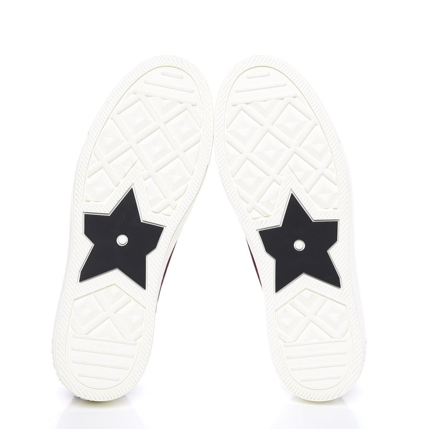 Velvet Walk'N'Dior Low Top Sneakers 40 Deep Amaranth