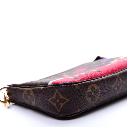 Louis Vuitton Monogram 2017 Christmas Animation Mini Pochette Accessories 7 of 12