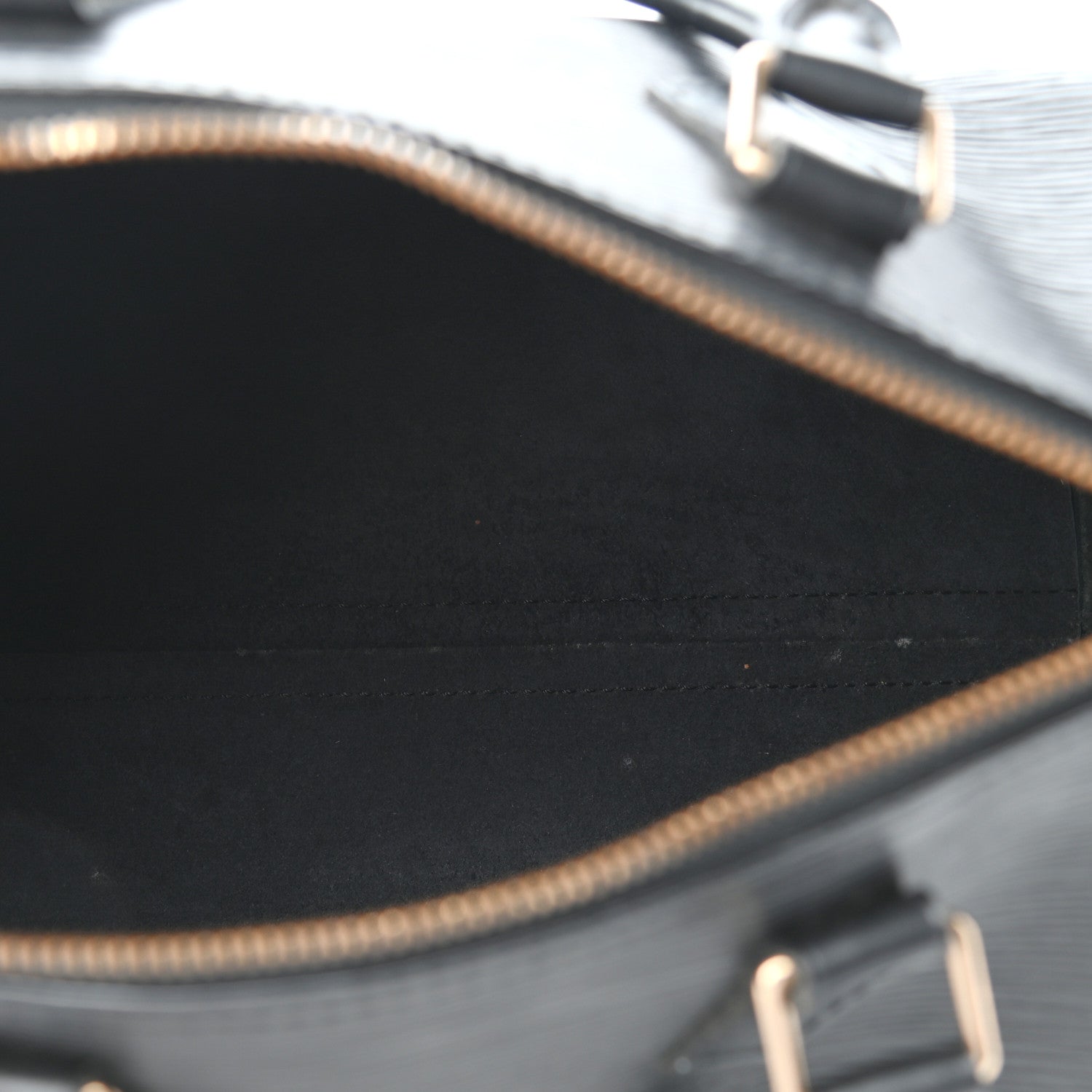 Louis Vuitton Epi Speedy 25 Black 5 of 10
