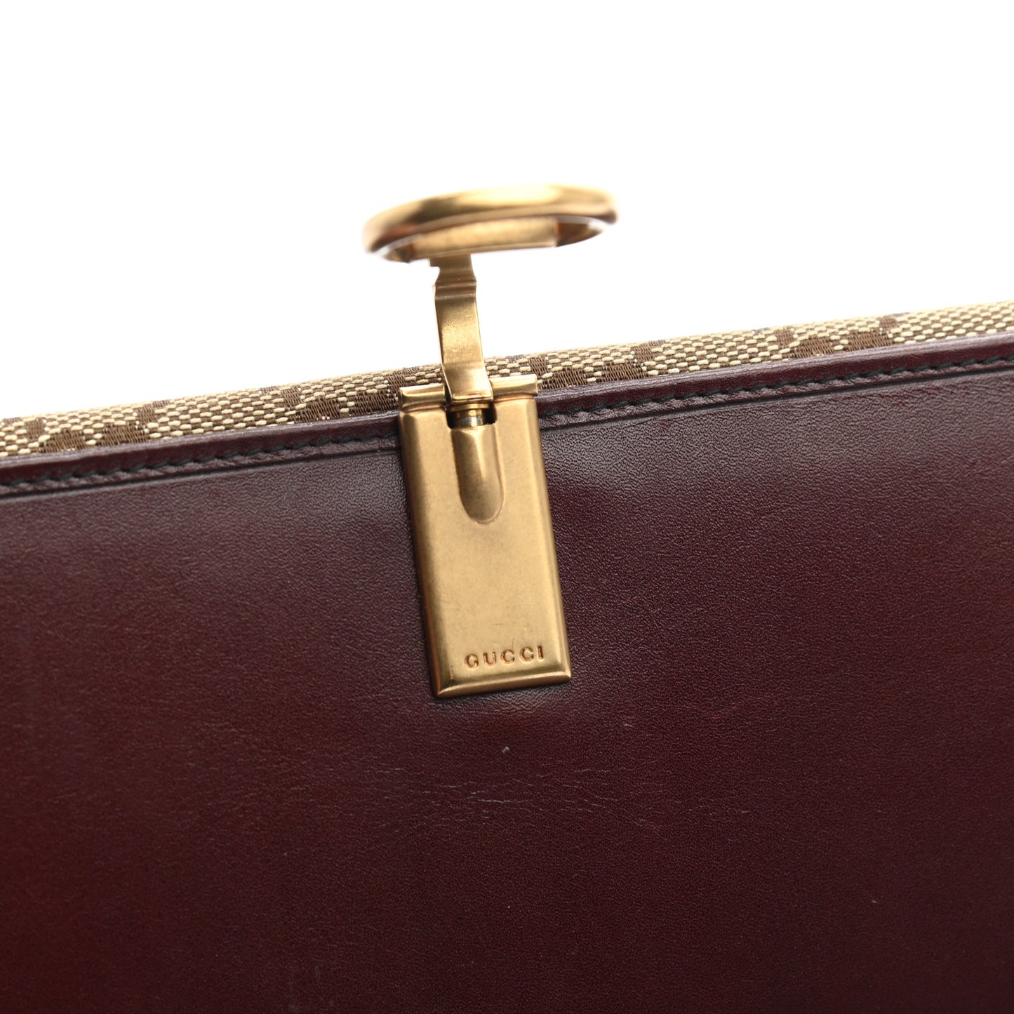Monogram Horsebit Continental Wallet Dark Brown