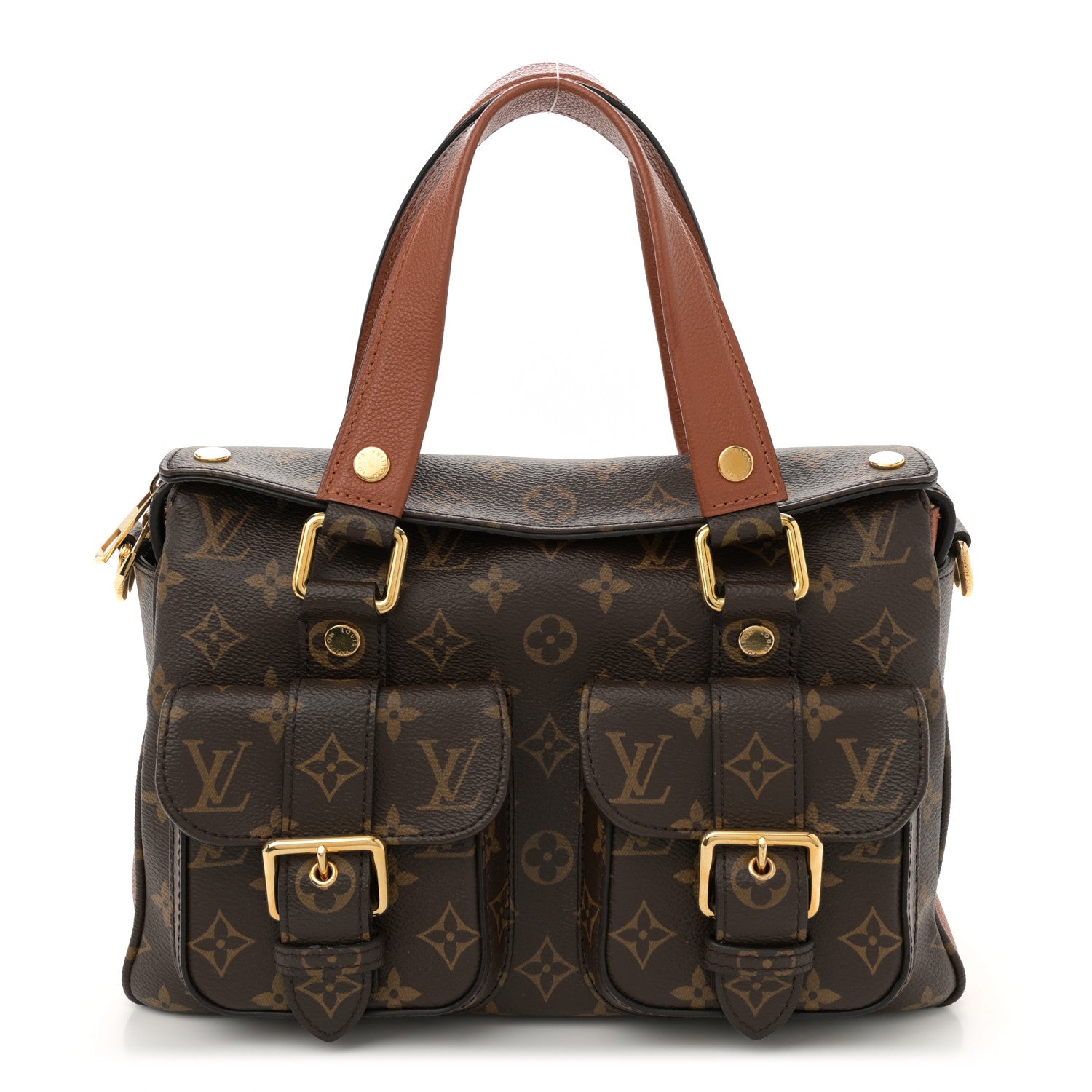 Louis Vuitton Monogram Manhattan NM Caramel 1 of 10