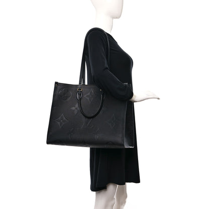 Louis Vuitton Empreinte Monogram Giant Onthego GM Black 2 of 13