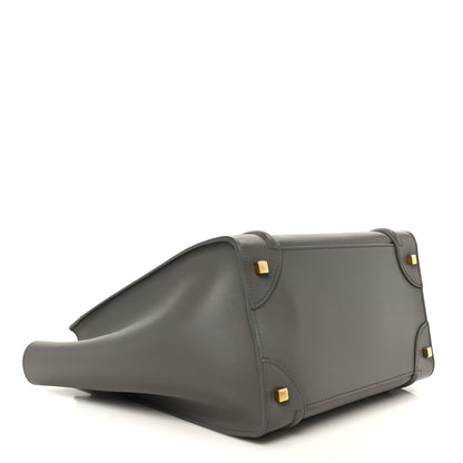 Celine Smooth Calfskin Mini Luggage Grey 4 of 11