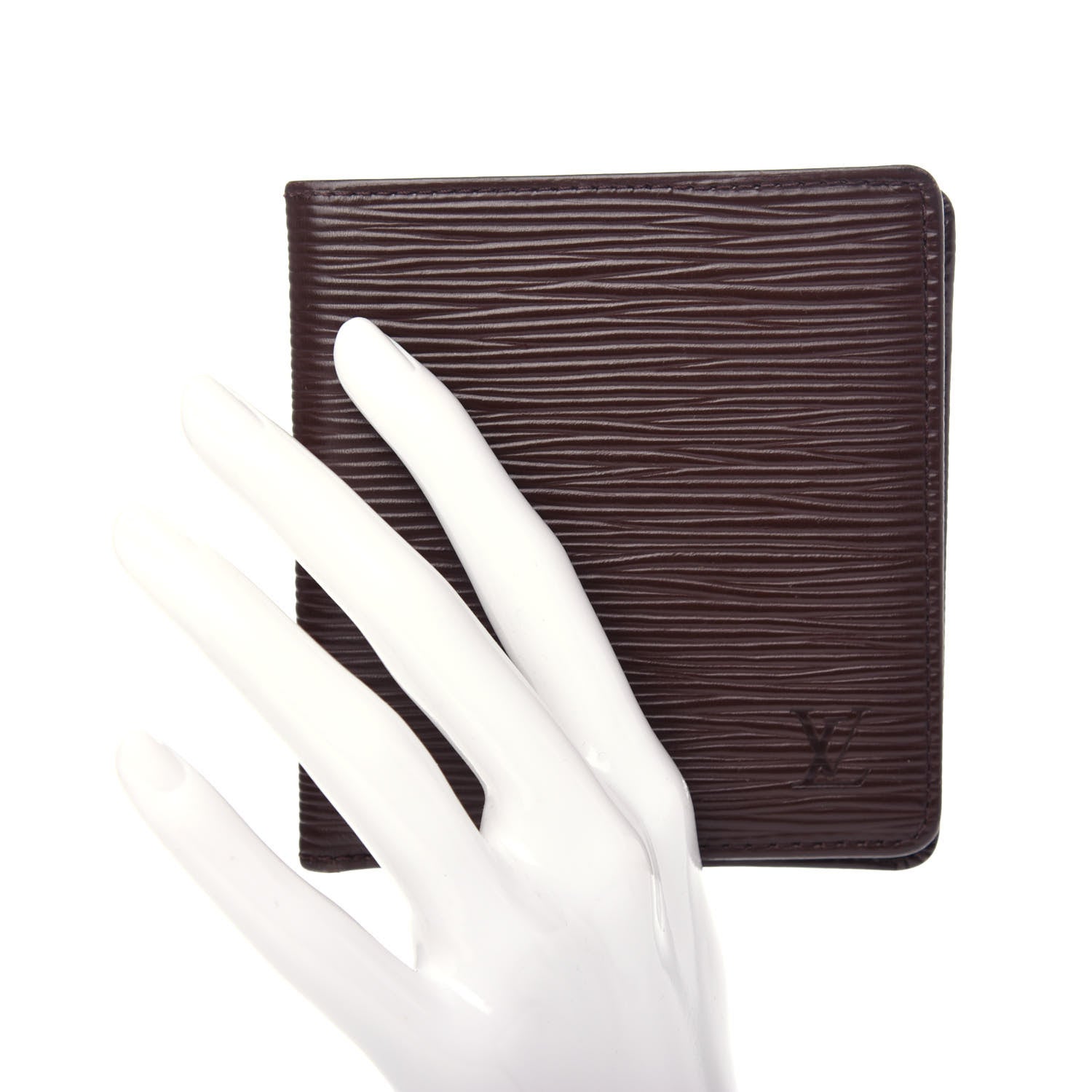 Louis Vuitton Epi 6 Card Billfold Wallet Moka 2 of 6
