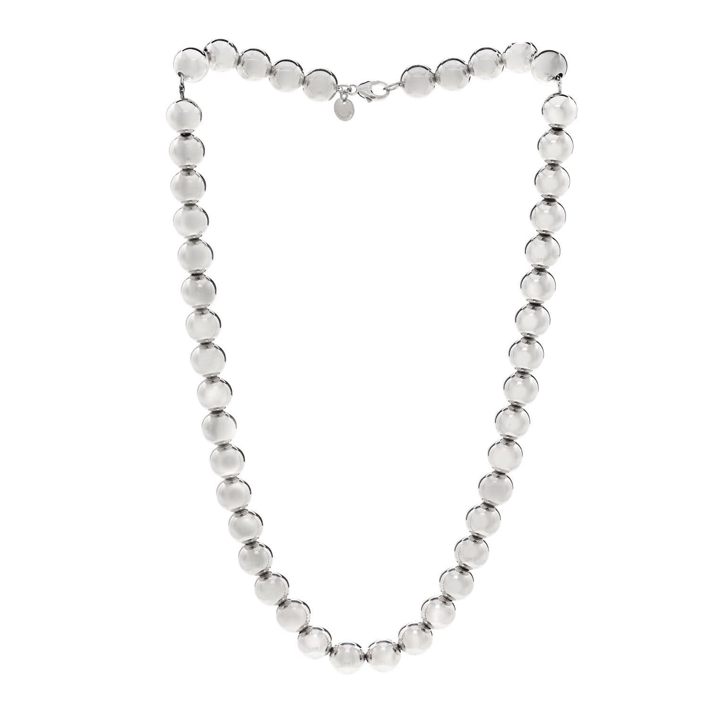 Sterling Silver 10mm Hardwear Ball Necklace
