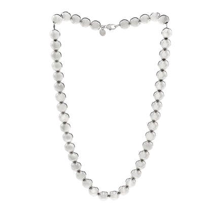 Tiffany Sterling Silver 10mm Hardwear Ball Necklace 3 of 5