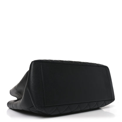 Chanel Caviar Quilted Grand Shopping Tote GST Black 4 of 10