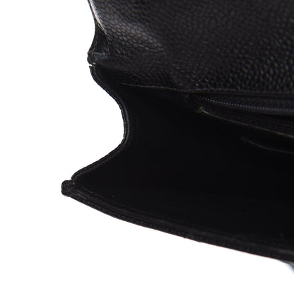Chanel Caviar Quilted Briefcase Laptop Bag Black 11 of 17