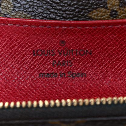 Louis Vuitton Monogram Emilie Wallet Red 6 of 11