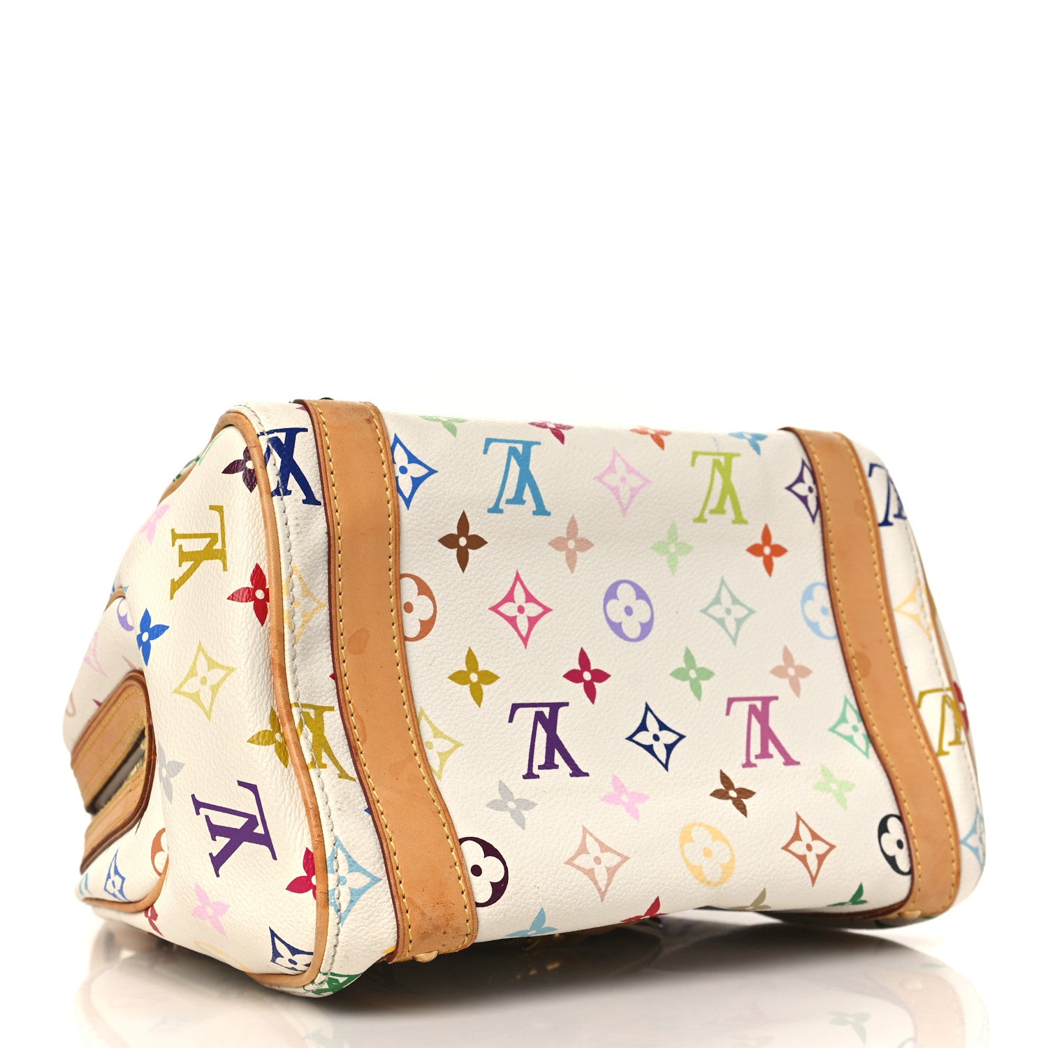 Louis Vuitton Monogram Multicolor Priscilla White 4 of 14