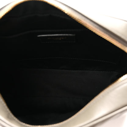 Saint Laurent Calfskin Matelasse Monogram Lou Camera Bag Dusty Grey 5 of 10