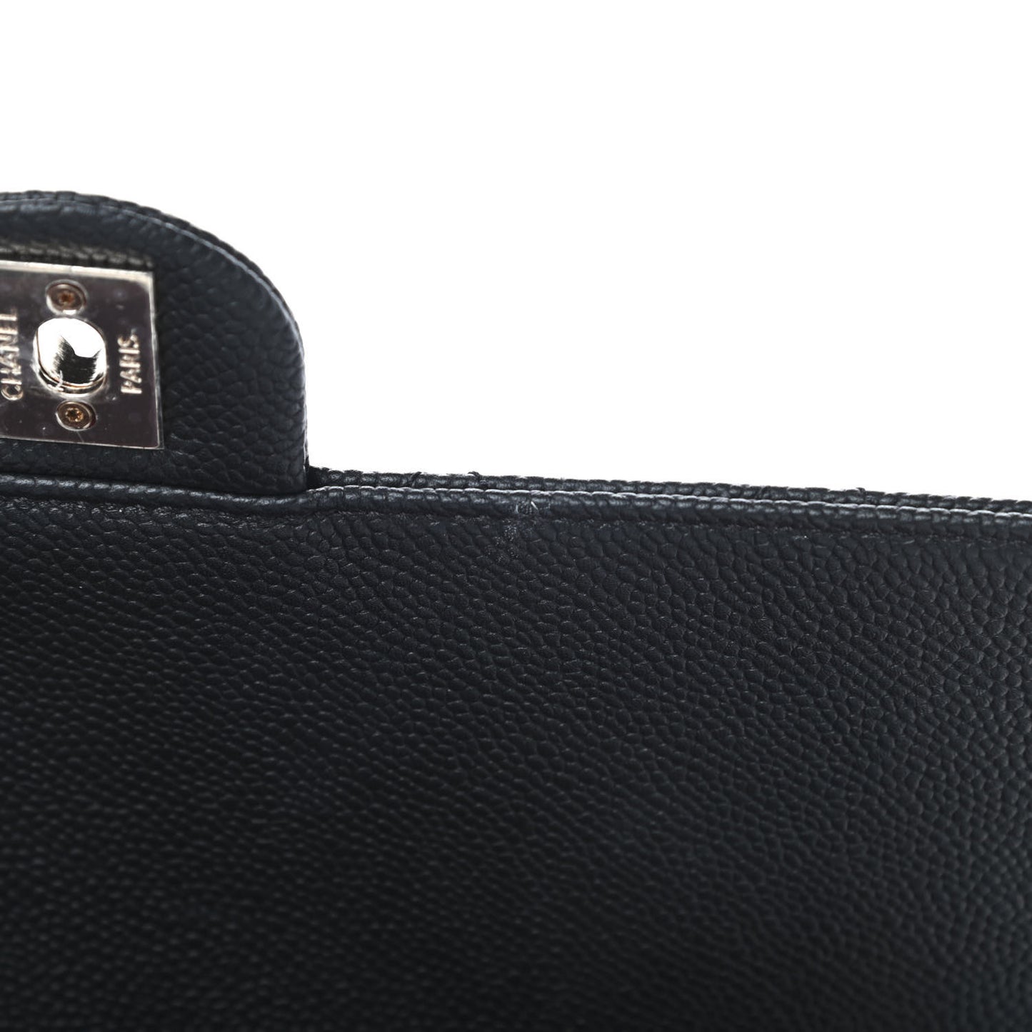 Caviar Quilted City Walk Flap Black