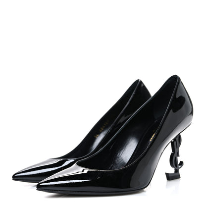 Saint Laurent Patent Opyum 85 Pumps 36 Black 4 of 11