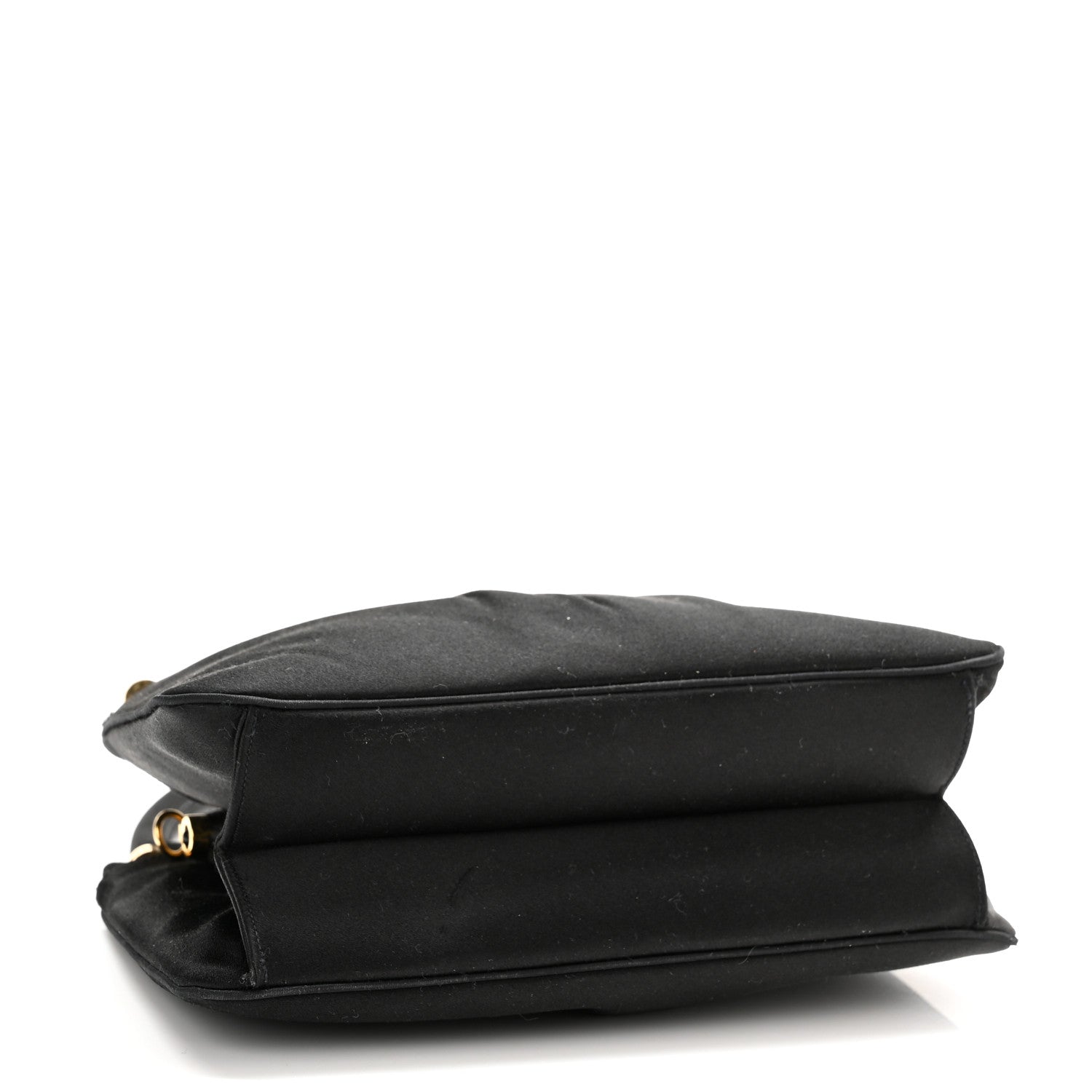 Judith Leiber Swarovski Crystal Satin Evening Bag Black 6 of 10