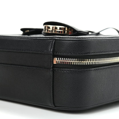 Chanel Caviar Quilted Medium CC Filigree Vanity Case Black 10 of 12
