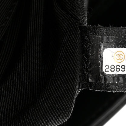 Chanel Calfskin Quilted Large Classic Shopping Tote Black 7 of 10