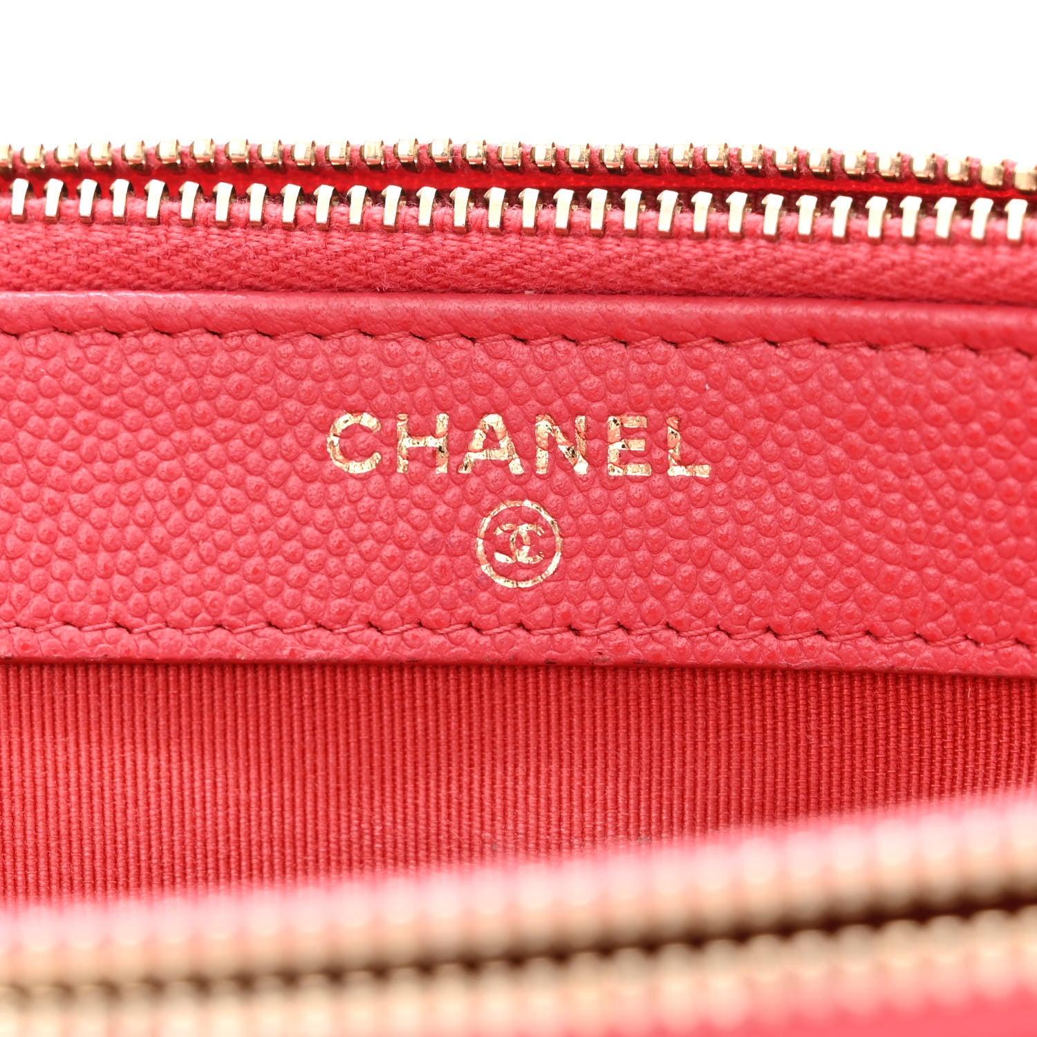 Chanel Caviar Quilted Small Clutch With Chain Pink 8 of 17
