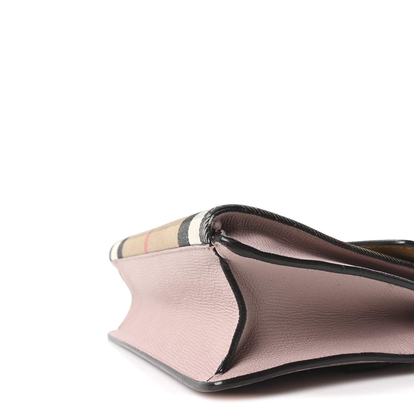 Derby Calfskin House Check Small Macken Crossbody Bag Pale Orchid