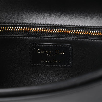 Christian Dior Crinkled Lambskin 30 Montaigne Clutch Black 6 of 15
