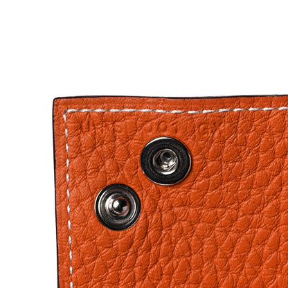 Hermes Taurillon Clemence Mises et Relances Change Tray Fauve 7 of 8