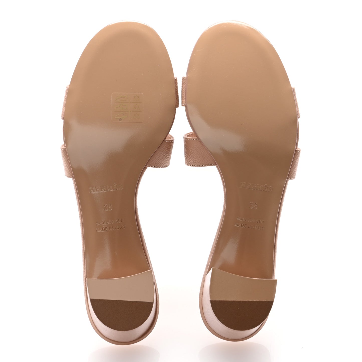 Epsom Oasis Sandals 38 Beige Perlino 38