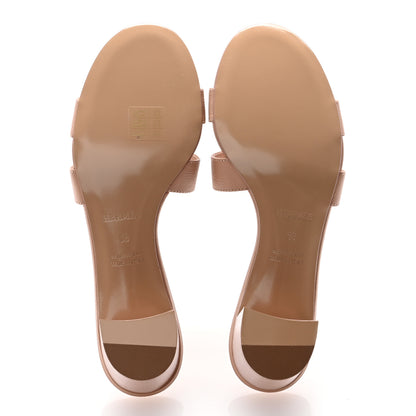 Hermes Epsom Oasis Sandals 38 Beige Perlino 38 5 of 9