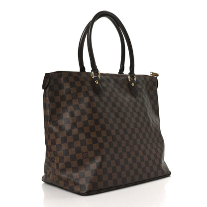 Louis Vuitton Damier Ebene Saleya GM 3 of 10