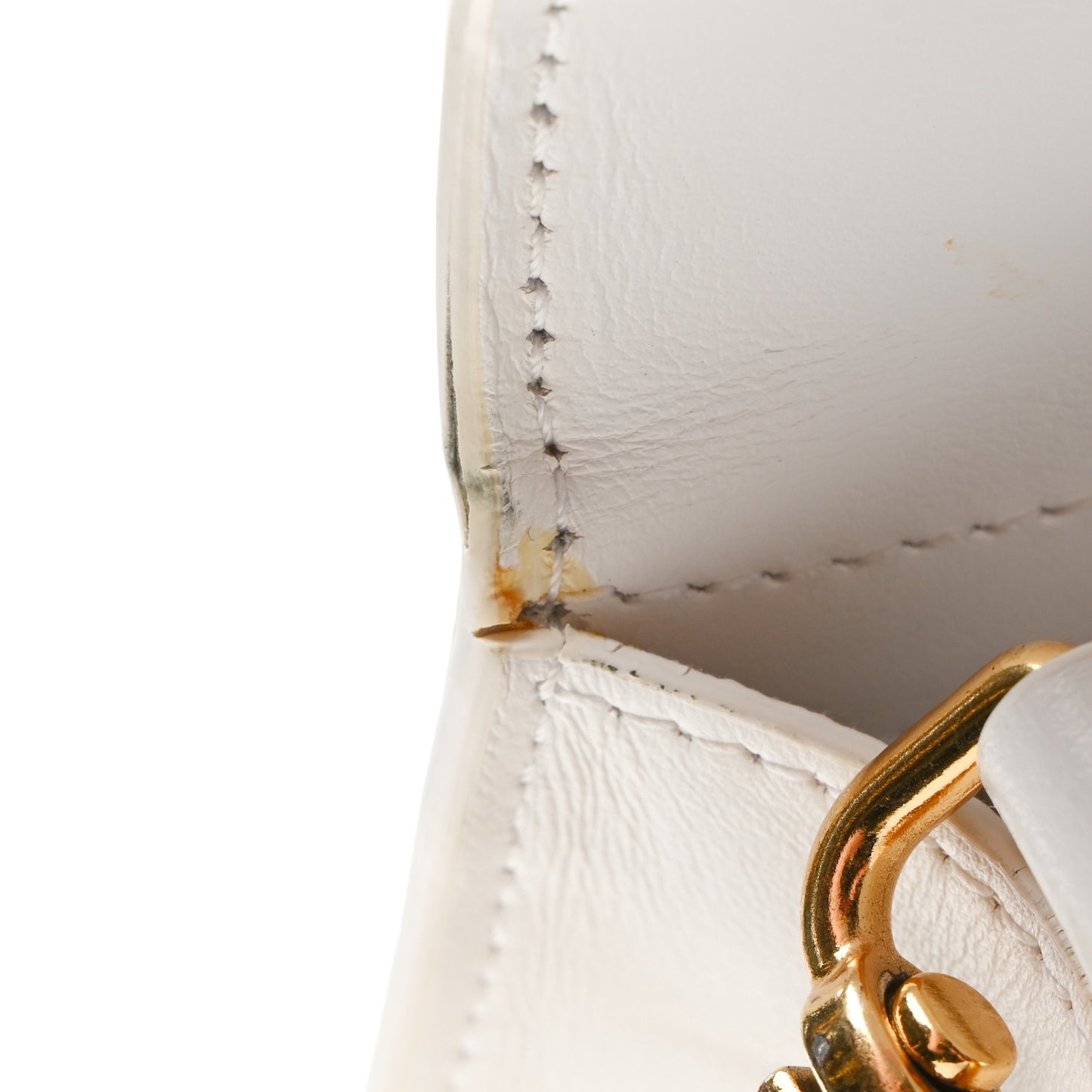 Smooth Calfskin Le Grand Bambino White