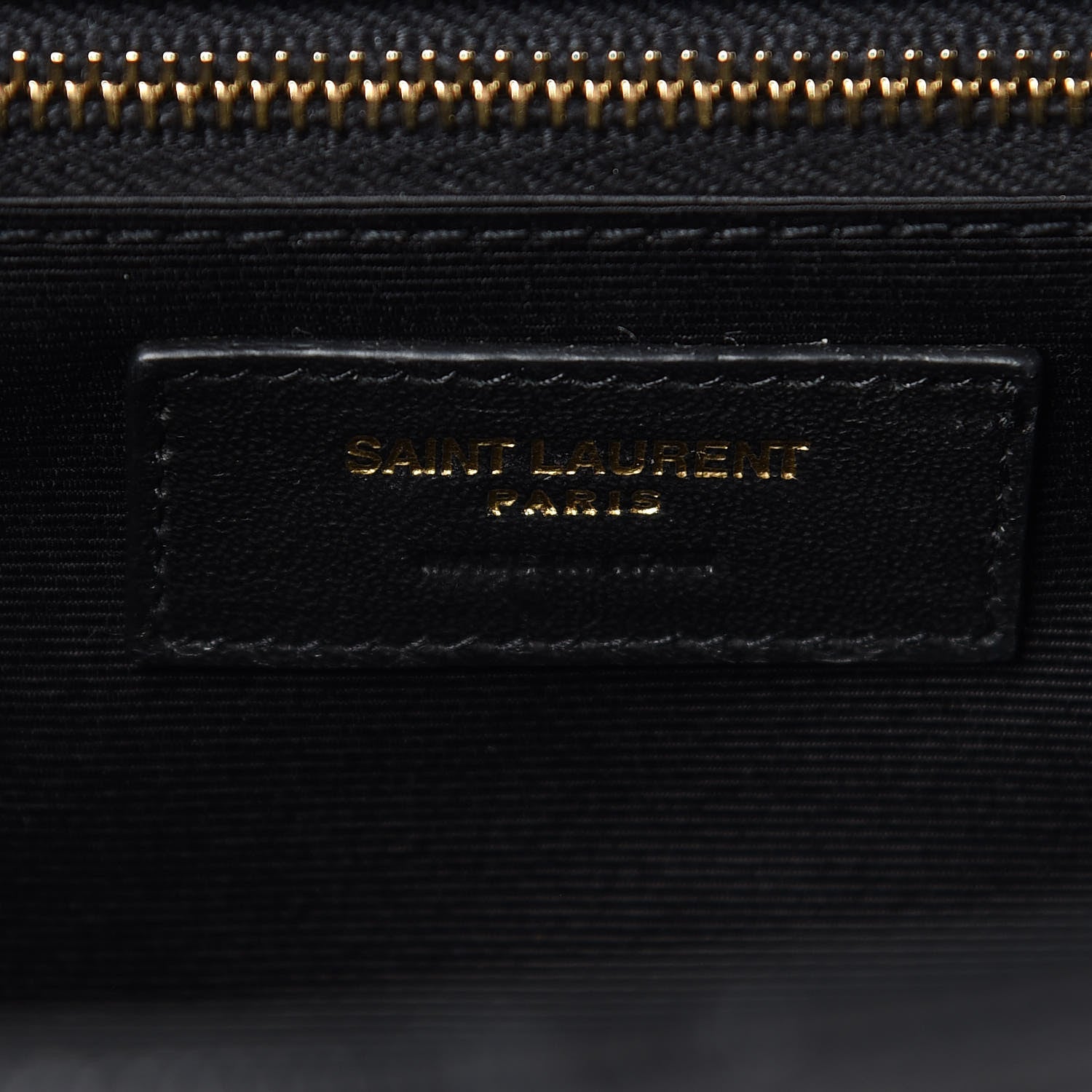 Saint Laurent Grain De Poudre Textured Mixed Matelasse Large Triquilt Monogram Satchel Black 7 of 9