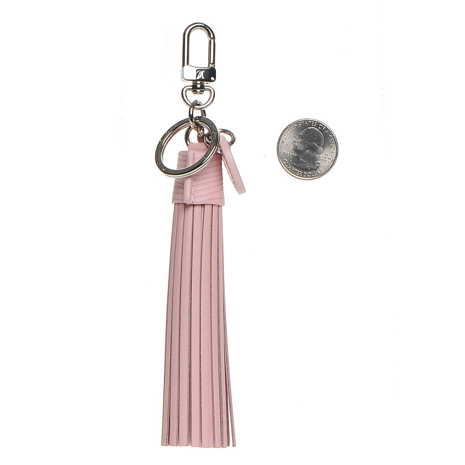 Louis Vuitton Epi Calfskin Lambskin Tassel Bag Charm Pink 2 of 6