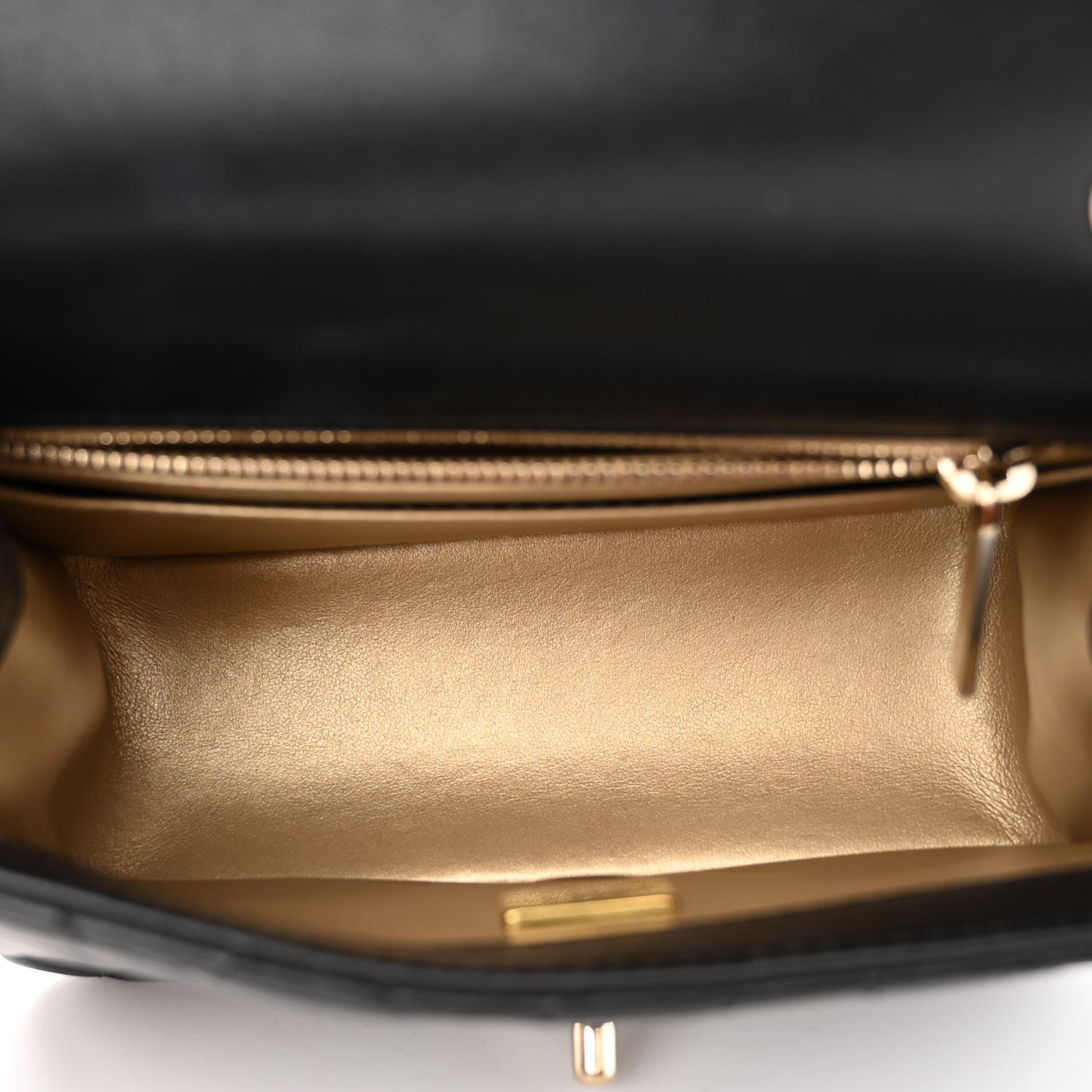 Chanel Lambskin Quilted Enamel Mini Pearl Crush Flap Black 5 of 11