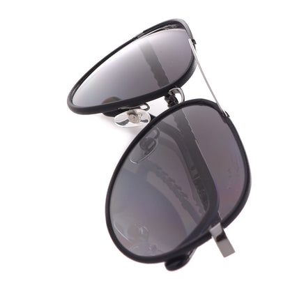 Chanel Polarized Pilot Winter Sunglasses 4219 Black 8 of 9