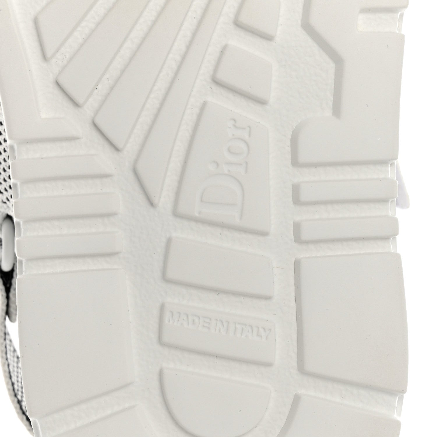 Christian Dior Technical Knit Jute Dioract 10mm Sandals 37.5 White Black 8 of 8