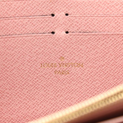 Louis Vuitton Monogram Zippy Wallet Rose Ballerine 6 of 10
