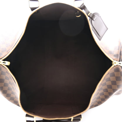 Louis Vuitton Damier Ebene Keepall Bandouliere 55 4 of 16