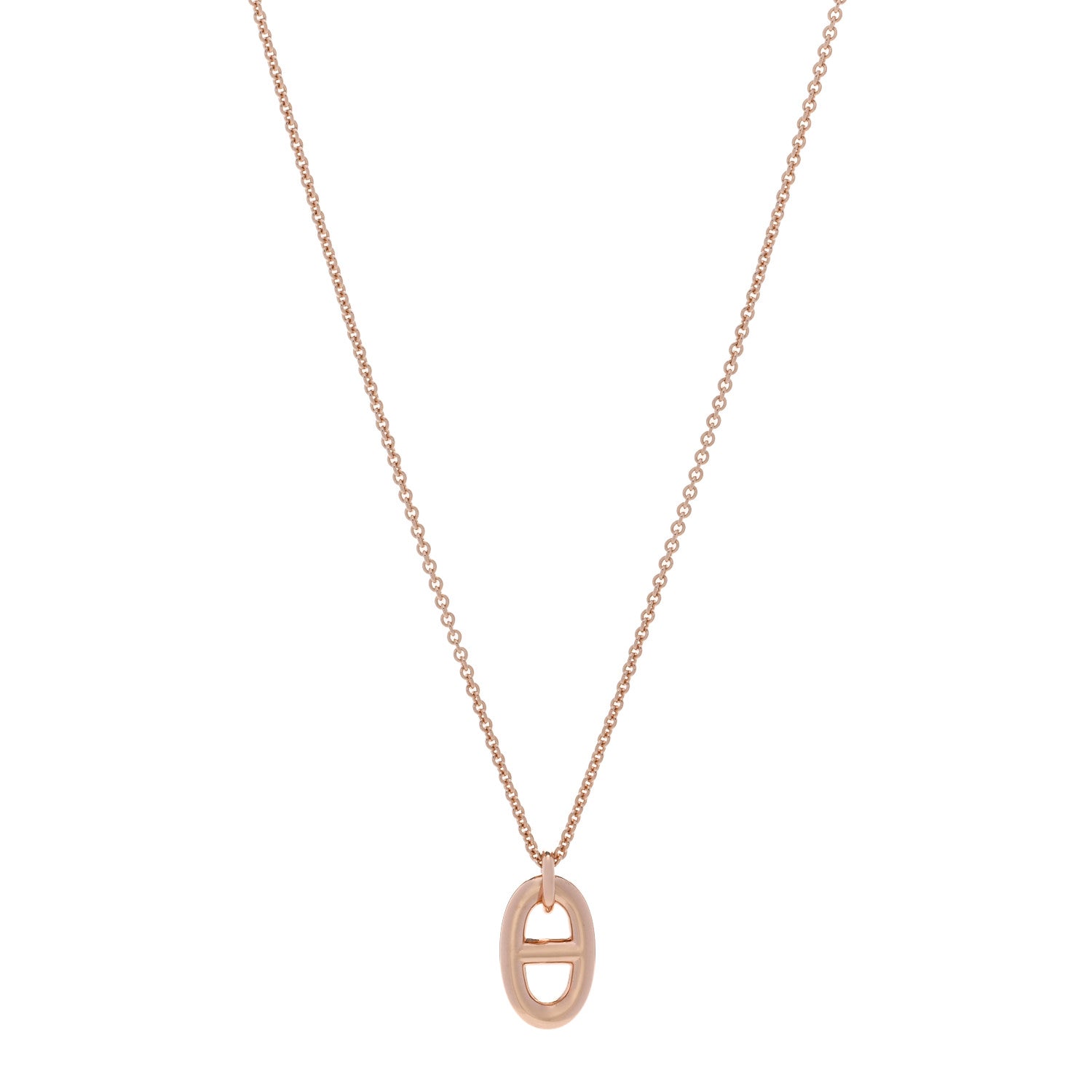 Hermes 18K Rose Gold PM Farandole Pendant Necklace 1 of 6