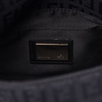 Fendi Zucchino Mini Mama Baguette Black 8 of 9