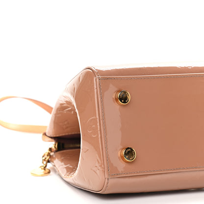 Louis Vuitton Vernis Brea MM Rose Velours 9 of 11