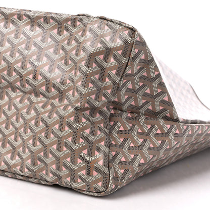 Goyard Goyardine Saint Louis Claire Voie GM Grege Powder Pink 10 of 10