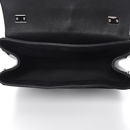 Louis Vuitton Calfskin Lockme II Chain Bag BB Black 5 of 17