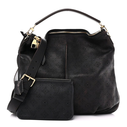 Louis Vuitton Mahina Selene MM Black 3 of 10