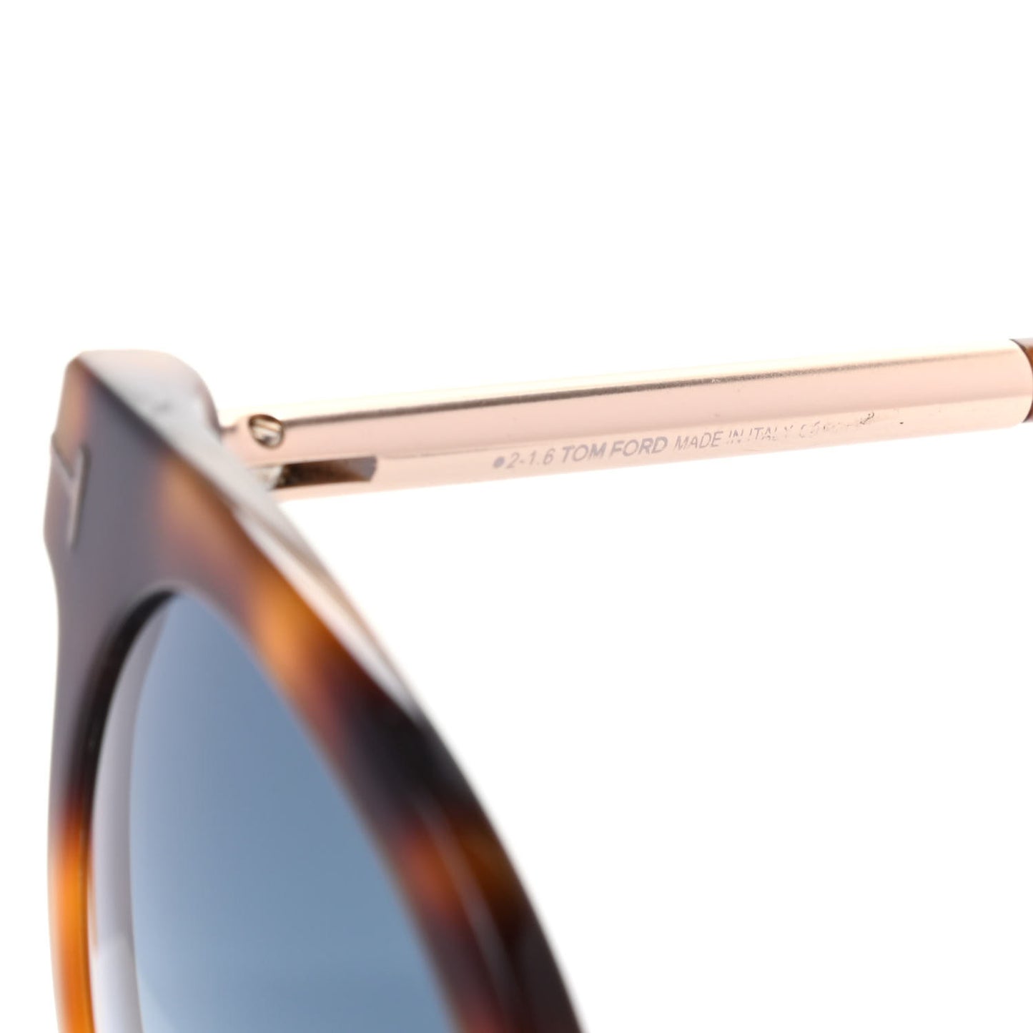 Janina Round Sunglasses TF435 Tortoise